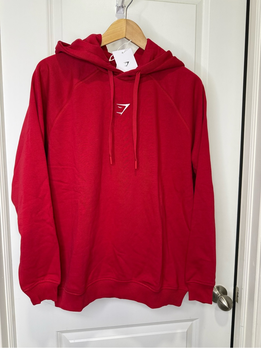 Gymshark Training Oversized Fleece Hoodie Red